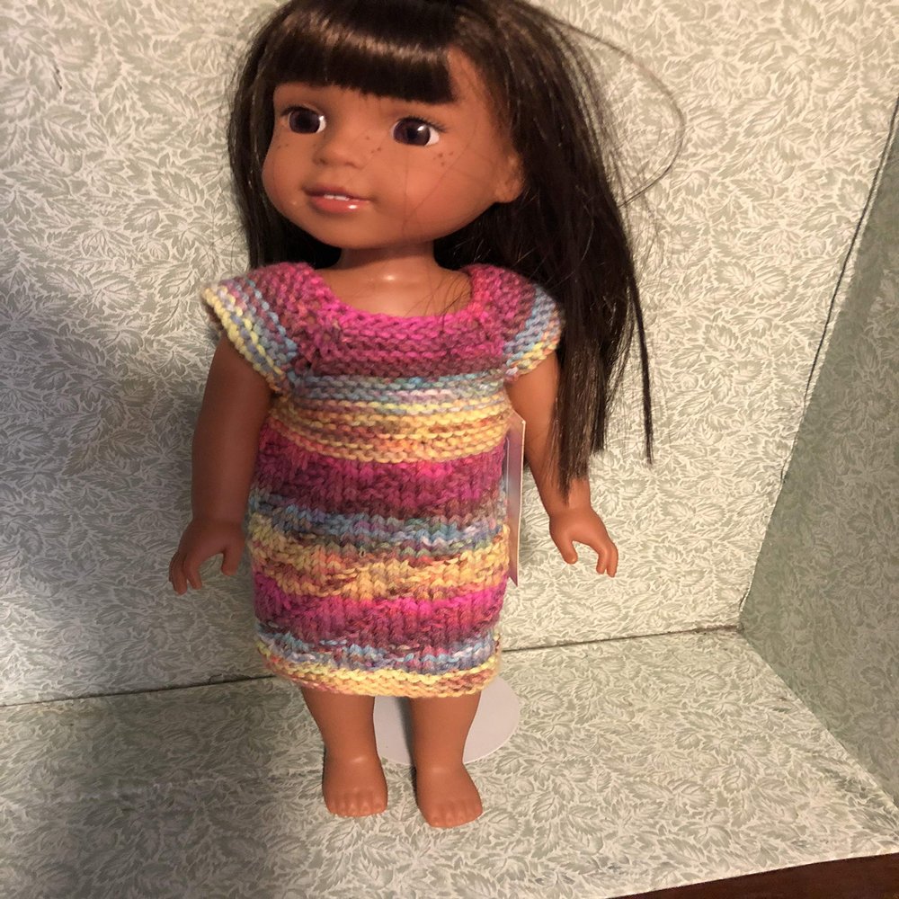 Wellie Wisher Hand Knitted Dress