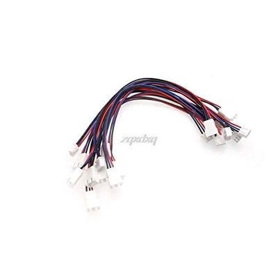 10 Pcs JST-XH Plug 2S Lipo Balance Wire Extension Lead 22cm for RC Car Plane