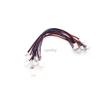 10 Pcs JST-XH Plug 2S Lipo Balance Wire Extension Lead 22cm for RC Car Plane view 1