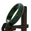 2.3" China Certified Nature Hetian Nephrite Jade Beautiful Green Women's Bracelet 3272 view 3
