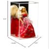 Better Display Cases Acrylic Figurine Display Case with Mirror for Doll, Bobblehead, Action Figure, or Collectible Toy Figure (A017-MB) view 3