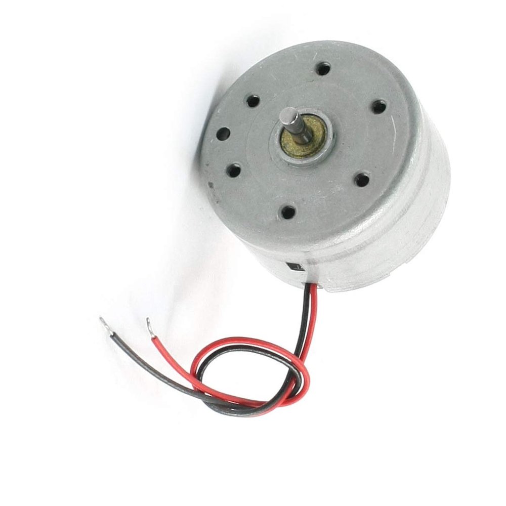 Aexit DC 6V Electric Motors 10000 RPM 24mm Diameter Wired Mini Magnetic Permanent Magnet Motors Gear Motor