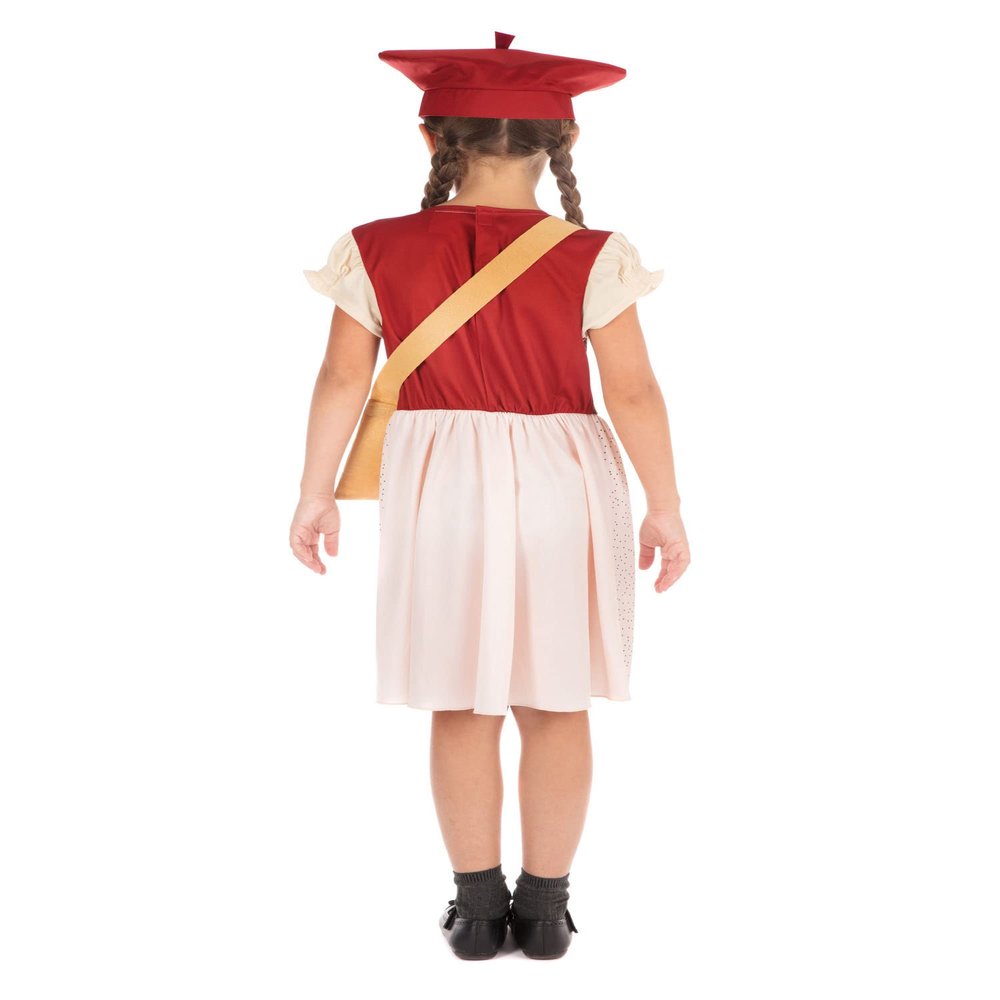 Bristol Novelty Girls Evacuee School Girl Costume Size Large