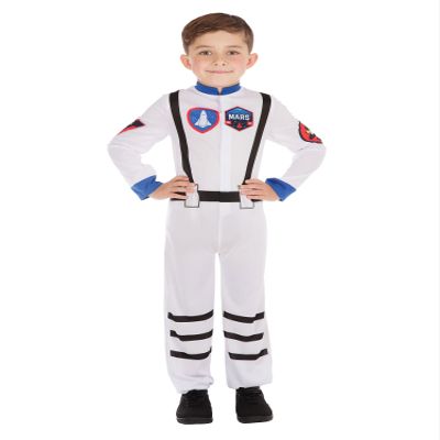 Bristol Novelty Children's Astronaut Costume, Age 6-8 years old