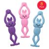 Baker Ross AW262 Stretchy Flying Bunnies, Perfect for Children to Use Outdoors, Ideal for Party Bag Fillers, Party Prizes, Gifts and More (Pack of 8) view 2