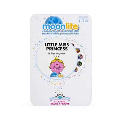Moonlite Miss Princess Kids Story Projector, Story Reels Kids Flashlight Projector, Sensory Story Teller to Develop Imagination, Creativity, Language Skills, Fun Projector Toys