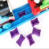 TrainLab Plarail Dog Bone Connectors Train Track Adapter Thomas 6pcs (Purple) view 1