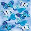 Ursus 21940099F Decorative Butterfly Spring, Approx. 8.5 x 7 cm, Colourful view 3