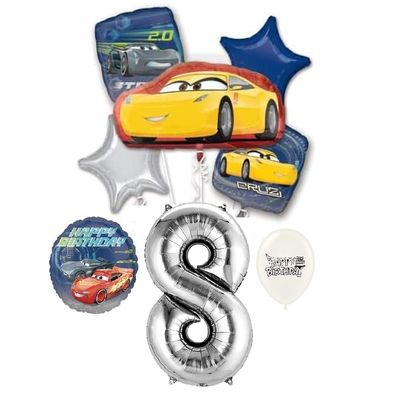 Cars Cruz Jackson 8th Birthday Party Event Bouquet of Balloons
