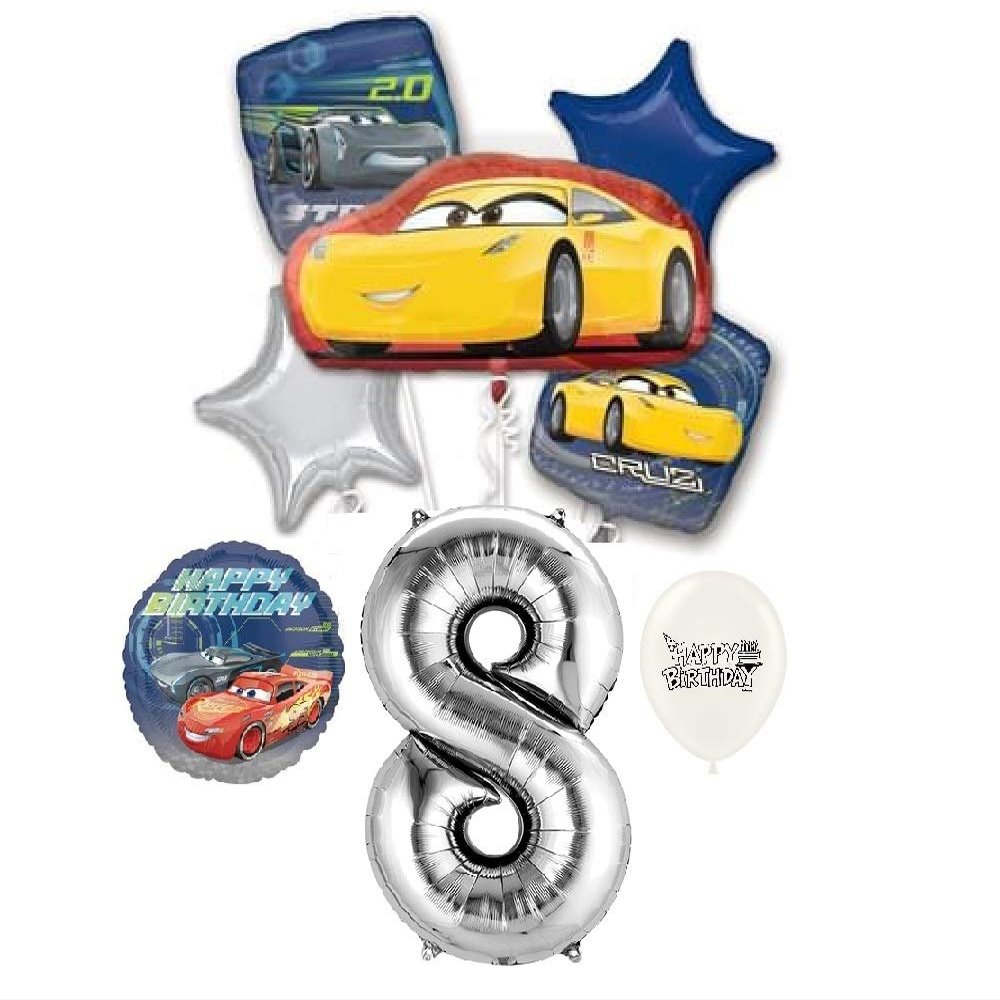 Cars Cruz Jackson 8th Birthday Party Event Bouquet of Balloons