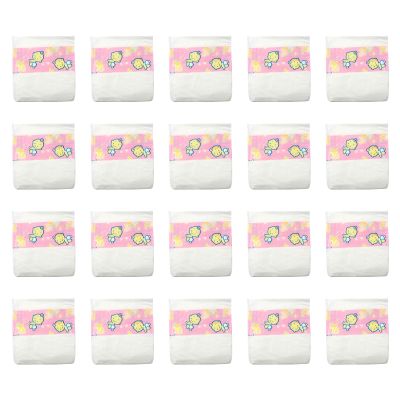 CHAREX Reborn Baby Doll Diapers - 20 Pieces Pack Newborn Diapers, Doll Accessories for 18-24 Inch Reborn Dolls