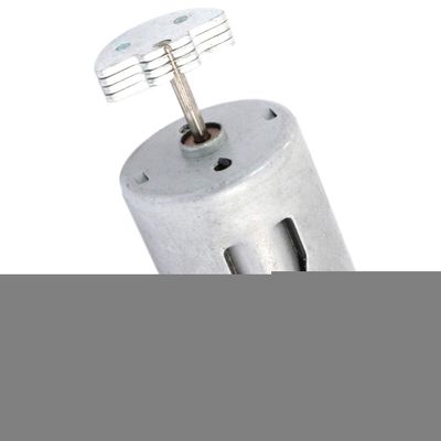 Aexit 13500RPM DC Electric Motors 3-9V 2.2A High Torque Micro Vibration Motor Fan Motors Silver Tone