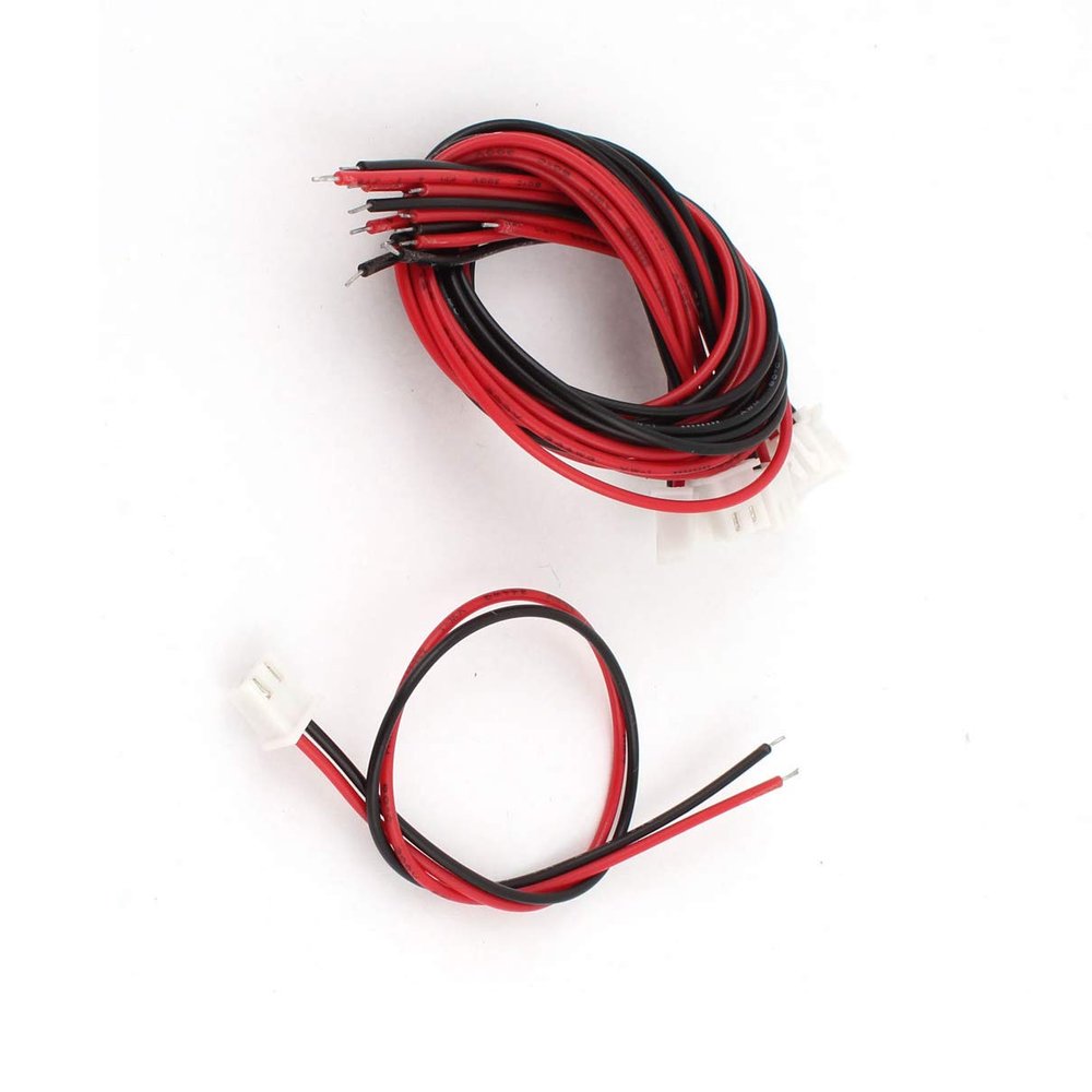 Aexit 10pcs -XH Audio & Video Accessories RC Lipo 2P Balance Wire Extension Cable Connectors & Adapters Adapter Coupler