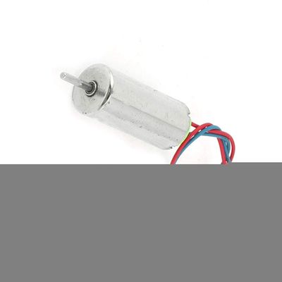 Aexit 1.5-4.5V 50000RPM Electric Motors 1mm Dia Shaft DC Non-core Motor for Fan Motors RC Helicopter