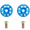 Aluminum Wing Washers - Blue / Tamiya / 54849 view 1