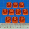LITKO Ammo Tokens | Compatible with Gaslands Miniatures Game | Legacy | Refueled | Set of 10 | (Grenade) view 3