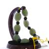 0.8" Bangle Bracelet China Certified Nature Hetian Nephrite Jade Lucky Turtle Back 6237 view 4