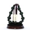 0.6" Bangle Bracelet China Certified Nature Hetian Nephrite Jade Hand Made Lucky Monkey 6250 view 1