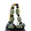 0.8" Wealth Turtle Bangle Bracelet China Certified Nature Hetian Nephrite Jade 6236 view 2