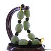 0.8" Wealth Turtle Bangle Bracelet China Certified Nature Hetian Nephrite Jade 6236 view 3