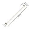 Dogbone Universal Drive Joint Cup Shaft 87mm Steel Silver for RC Hobby Model Car HPI HSP,COJOYS,4PCS (Silver) view 3