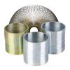 ArtCreativity 1" Mini Slinky Coil Spring (12 Pack) Silver and Gold Metal Slinky Spring Set, Fun Birthday Party Favor for Kids, Cute Coil Spring Prize, Stocking Stuffers view 2