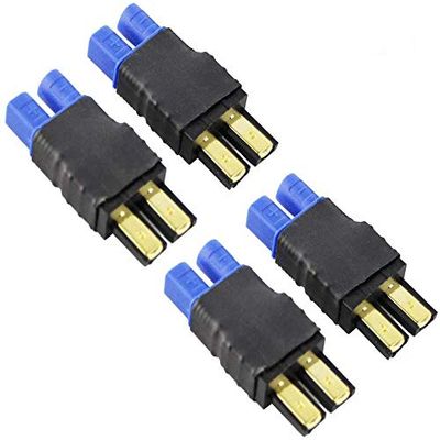 FLY RC 4pcs EC3 Female Plugs RC Battery Adapter Connector Compatible with Slash/Rustler/Stampede/Bandit/E Revo