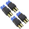 FLY RC 4pcs EC3 Female Plugs RC Battery Adapter Connector Compatible with Slash/Rustler/Stampede/Bandit/E Revo view 1