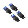 FLY RC 4pcs EC3 Female Plugs RC Battery Adapter Connector Compatible with Slash/Rustler/Stampede/Bandit/E Revo view 2