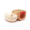 Anirollz Bunniroll Plush in Hotdog Outfitz  Kawaii Bunny Stuffed Animal with Removable Costume  Cute 6 Squishy Plush Toy Gift for Girls & Kids view 4