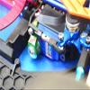 GPM For Traxxas XO-01 Supercar Upgrade Parts Aluminum Servo Horn With Stainless Steel Adjustable Steering Link - 9Pc Set Blue view 4