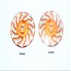 GPM For Traxxas Rustler 4X4 VXL (67076-4) Upgrade Parts Aluminum +2mm Hex With Brake Disk With Silver Lining - 1Pr Set Orange view 1
