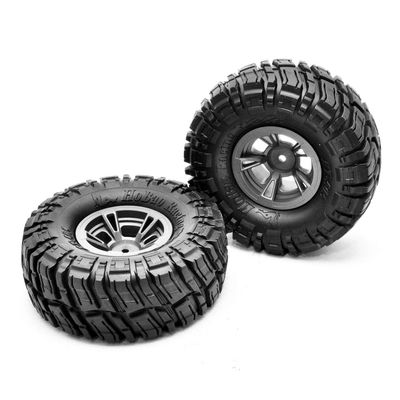 HoBao 230048 Wheels & Tires Set 1.9'' (2Pcs) : DC1 Trail Crawler