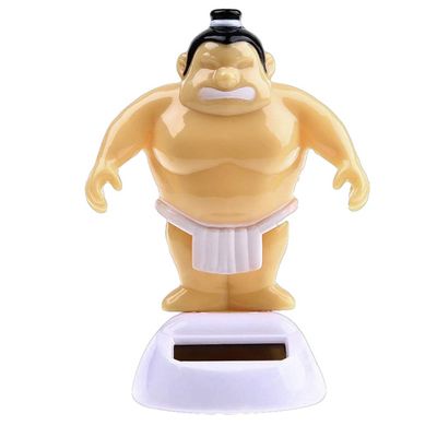 heaven2017 Sumo Wrestler Solar Power Swinging Car Interior Dashboard Ornament Gift