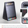 30" Prize Drop Boards Disk Drop Game Foldable Stand Customizable 6 Slots with 10 Pucks for Develop Intelligence Live Stream Carnival Tradeshow Party view 2