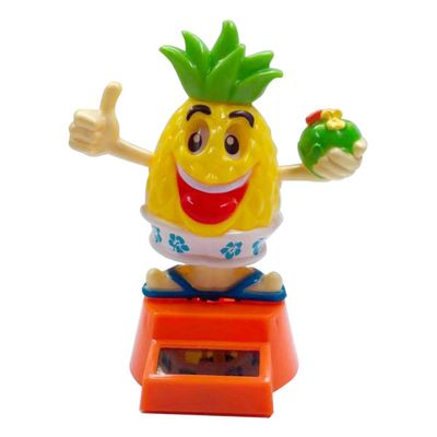 heaven2017 Pineapple Solar Toy Swinging Doll Car Interior Ornament Kids Toy Gift