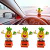 heaven2017 Pineapple Solar Toy Swinging Doll Car Interior Ornament Kids Toy Gift view 2