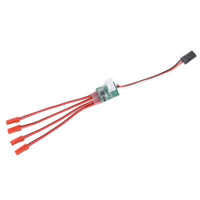 Dilwe RC Aircraft LED Light Bar LED Light Strip Controller for Remote Control Airplane(3S)