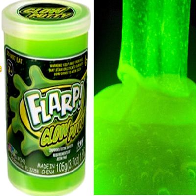 Glow in The Dark Scented Noise Putty (1 Unit Assorted Color) by JA-RU. Squishy Shine Neon Colors, ADHD Autism Stress Toy Party Favor Toys Kids Boys & Girls 341-1A