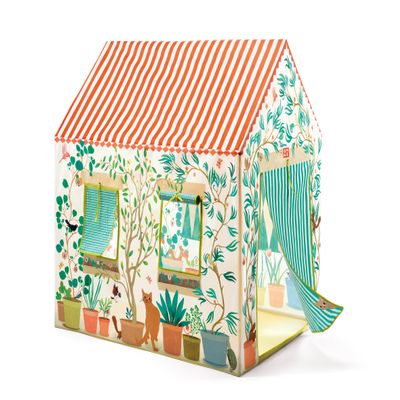 DJECO - Play Tent Play House - Easy Assemble Kids Playhouse - Playing Inside Tent - Quick Assembly for Instant Fun - Engaging Play Space - Encourages Imagination & Adventure