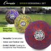 Champion Sports Premium Rhino Skin Extreme Color Dodgeballs - Glow in the Dark, Color-Changing, and Spider Grip - Low Bounce Dodgeballs view 3
