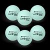 Champion Sports Premium Rhino Skin Dodgeballs with Mesh Storage Bag, Set of 6 - Glow in the Dark Playground Balls for Outdoor Games and Gym Class - Low Bounce Dodgeballs view 1