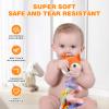 Jollybaby Crib Stroller Car Seat Toys for Baby 0-3-6-9-12 Months, Tummy Time Hanging Sensory Toys for Newborn with Music Box and Teether, Spiral Carseat Toy for Infant Boys Girls Gift (03-Orange Fox) view 4