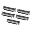 uxcell Pack of 5 D-sub Connector Female Socket 37-pin 2-Row Black view 1