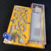 150mmx110mm Test Tube Moisture Big Space Ant Nest,Ant Farm Acrylic, Insect Ants Villa House Ants Ecological Workshop (Yellow) view 2