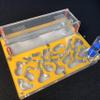 150mmx110mm Test Tube Moisture Big Space Ant Nest,Ant Farm Acrylic, Insect Ants Villa House Ants Ecological Workshop (Yellow) view 3