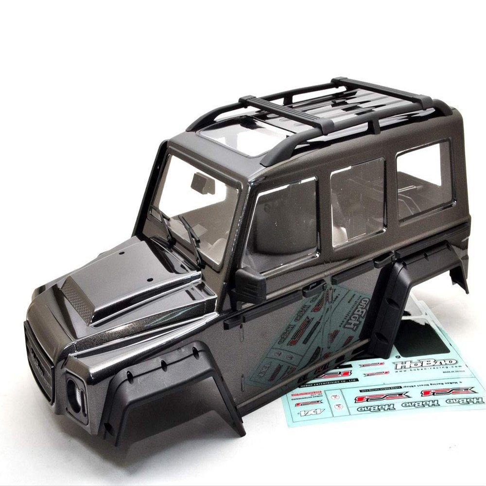 HoBao 230104 1/10 Painted Grey Body w/Decals & Accessories Set : DC-1