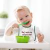 Don't Make Me Call Paw Paw Cotton Boys-Girls Baby Terry Bib Gingham Trim - Pink, One Size view 4