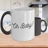 Oh Baby Mug 11oz Color Changing Heat Sensitive Pregnancy Announcement Reveal Coffee Cup view 1