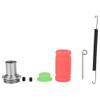 Dual Exhaust Joint Tubing, Durable Aluminium Alloy Construction, Exhaust Pipe for 1/8 Scale RC Model Cars, Off-Road Racing and Hobbyist Upgrades view 3